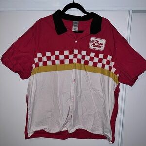 Disney Pizza Planet Button Up Shirt